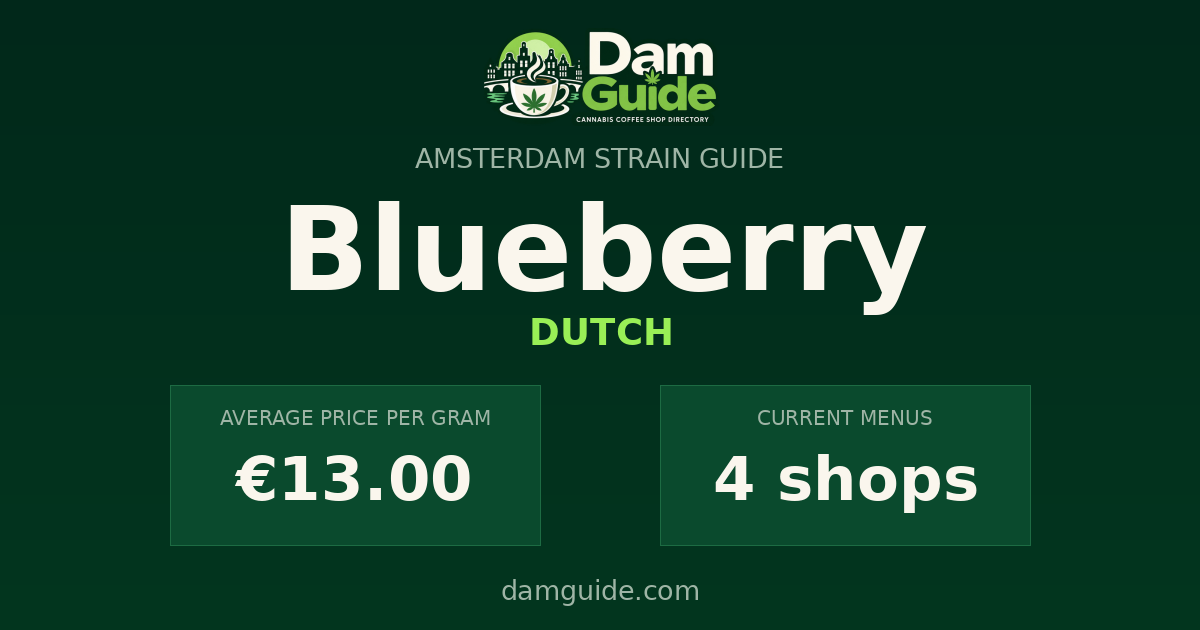 Blueberry: average price and number of shops