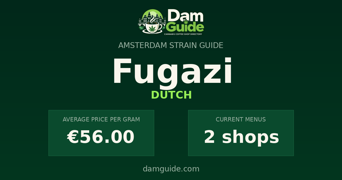 Fugazi: average price and number of shops