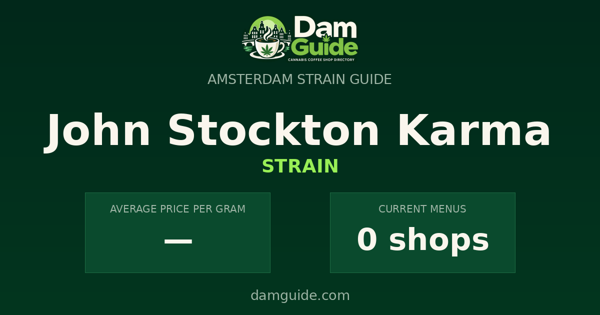 John Stockton Karma: average price and number of shops