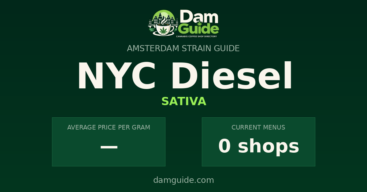 NYC Diesel: average price and number of shops