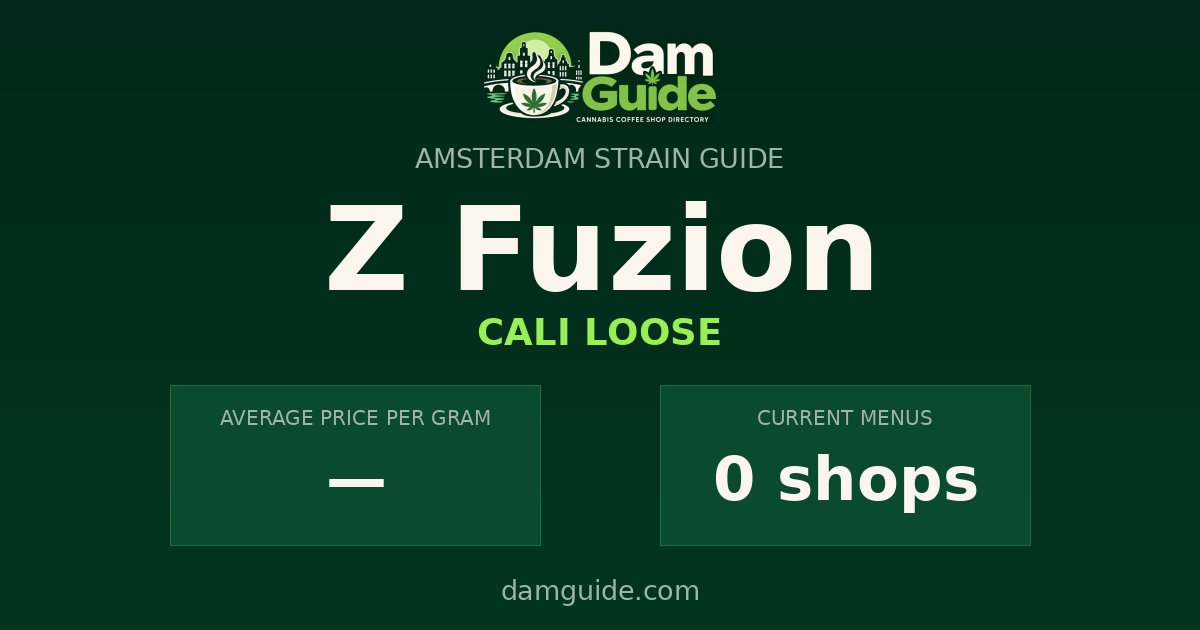 Z Fuzion: average price and number of shops