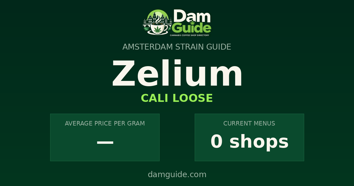 Zelium: average price and number of shops